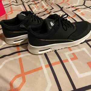 Nike Black and White Air Max Sneakers